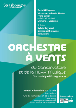 Orchestre à vents du Conservatoire — Cité de la musique et de la Danse